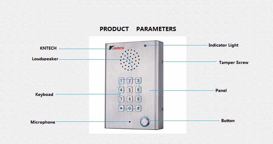 Vandalproof public phone